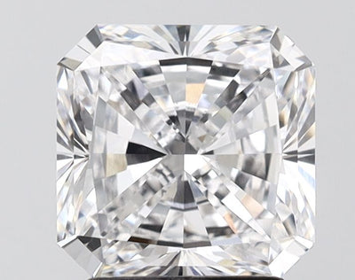 Square Radiant Lab-Grown Diamond 2.53ct D VVS1