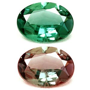 Oval Green Alexandrite 0.2ct loose gemstone