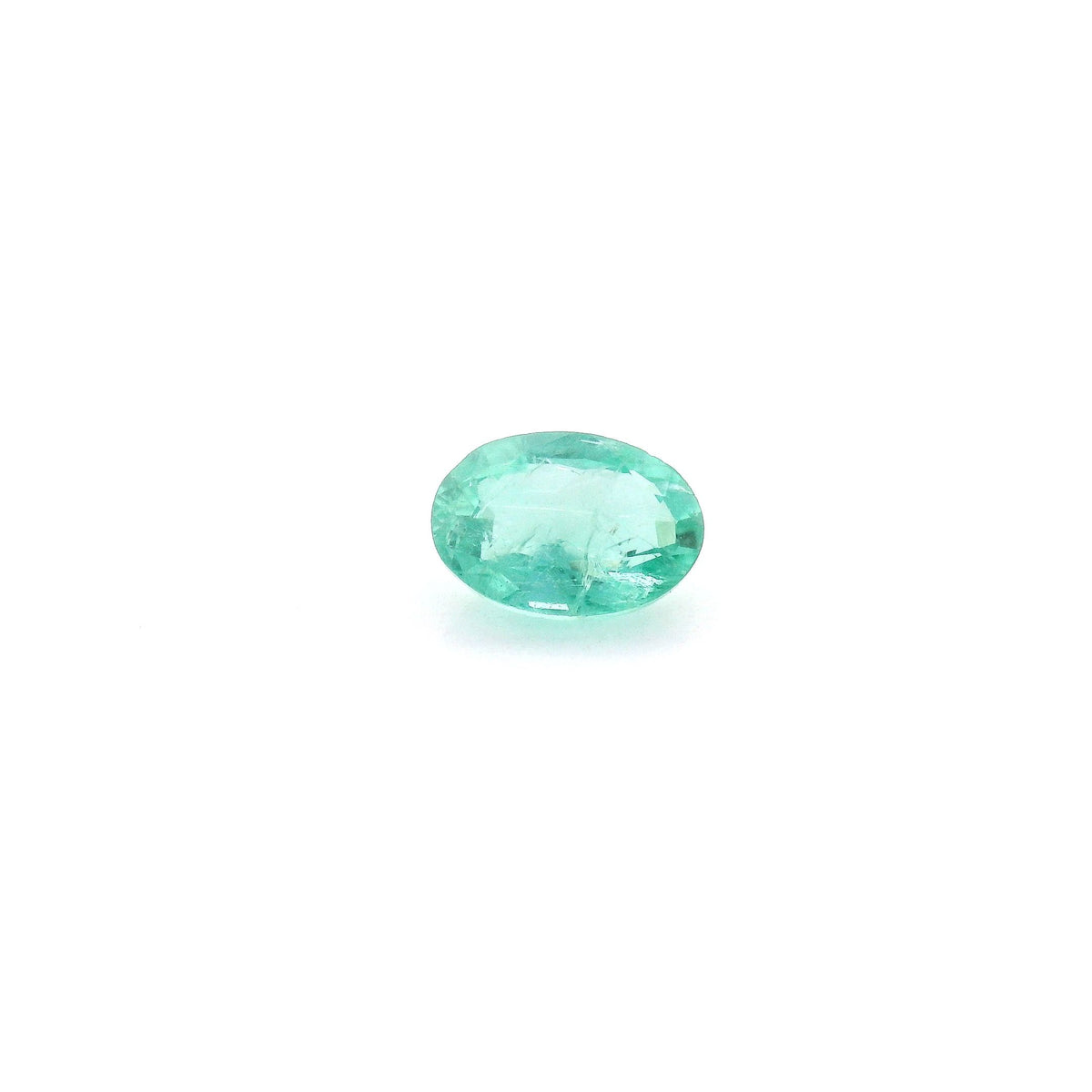 Oval Green Emerald 0.52ct loose gemstone
