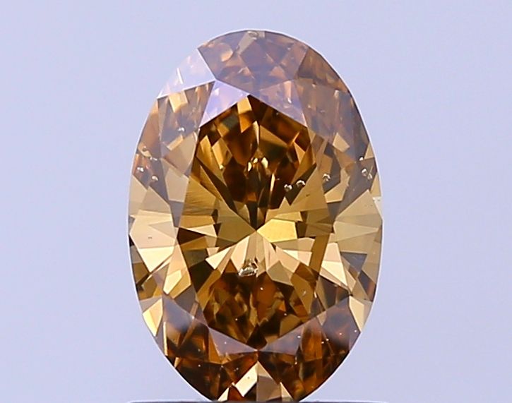 Oval Fancy Brown Natural Diamond 1.12ct SI2 loose diamond