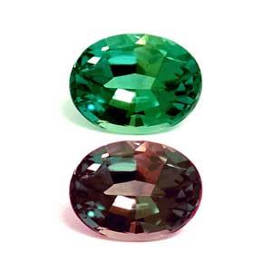 Oval Green Alexandrite 0.23ct loose gemstone
