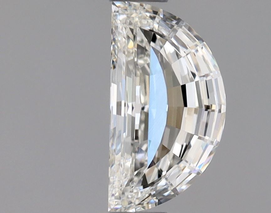 Half Moon Natural Diamond 0.51ct H VVS2