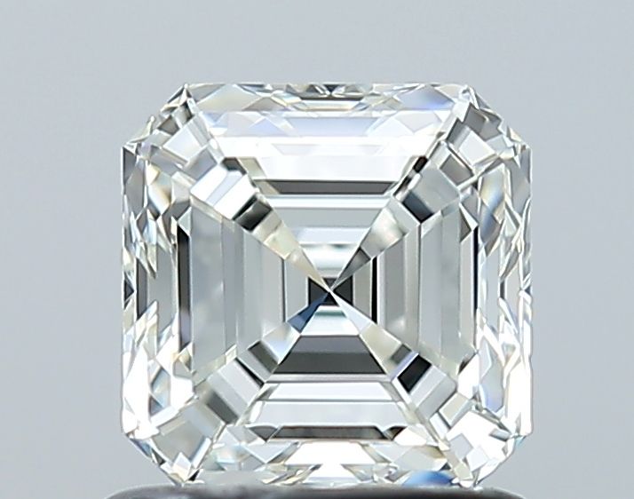 Asscher Natural Diamond 1.02ct I VVS2