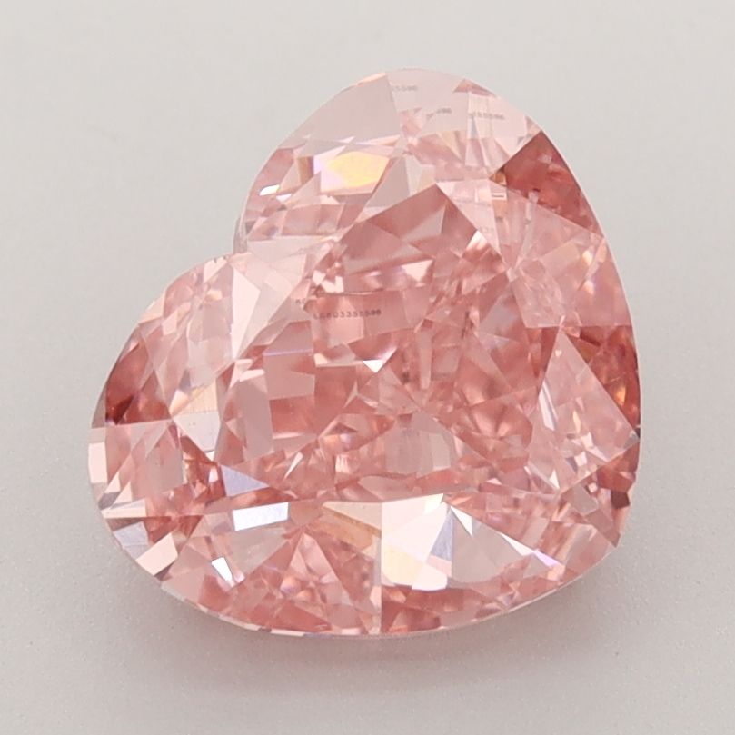 Heart Fancy Vivid Pink Lab-grown Diamond 3.01ct VS1 loose diamond
