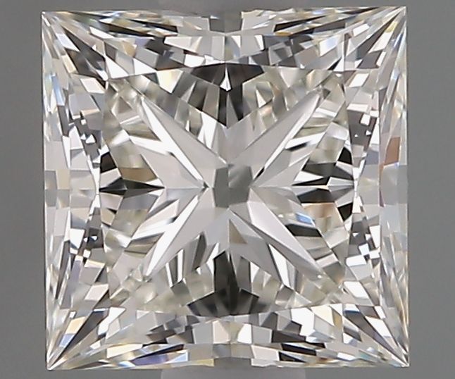 Princess Natural Diamond 1.01ct J IF