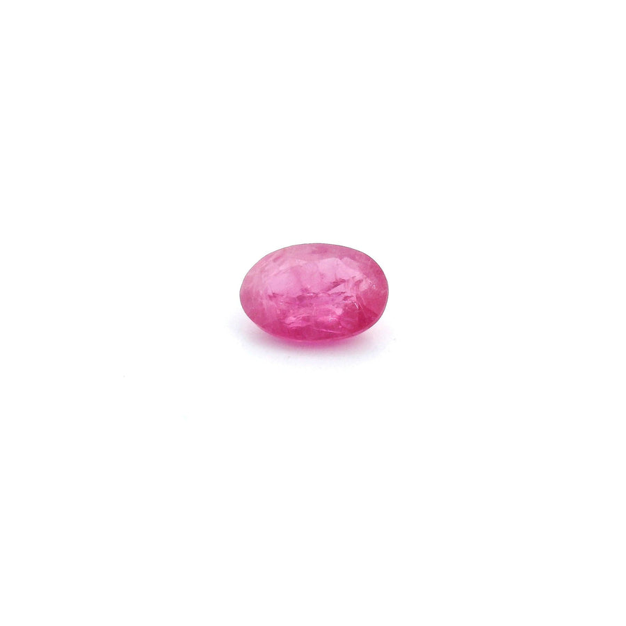 Oval Red Ruby 0.6ct loose gemstone