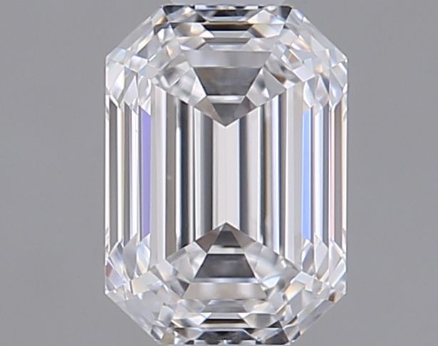 Emerald Natural Diamond 0.51ct D VS2