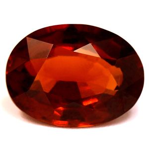 Oval Orange Garnet 6.95ct loose gemstone