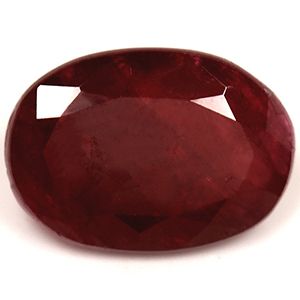 Oval Red Ruby 3.67ct loose gemstone