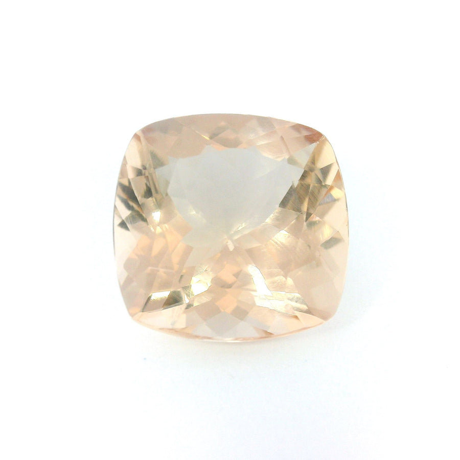 Cushion Pink Morganite 7.44ct loose gemstone