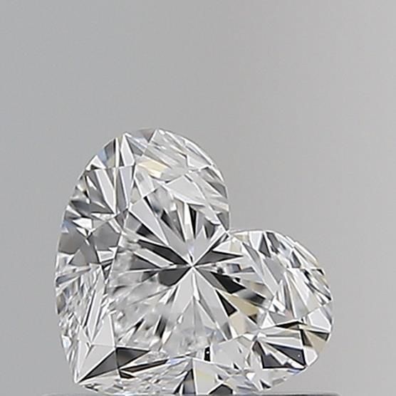 Heart Natural Diamond 0.55ct D VS1