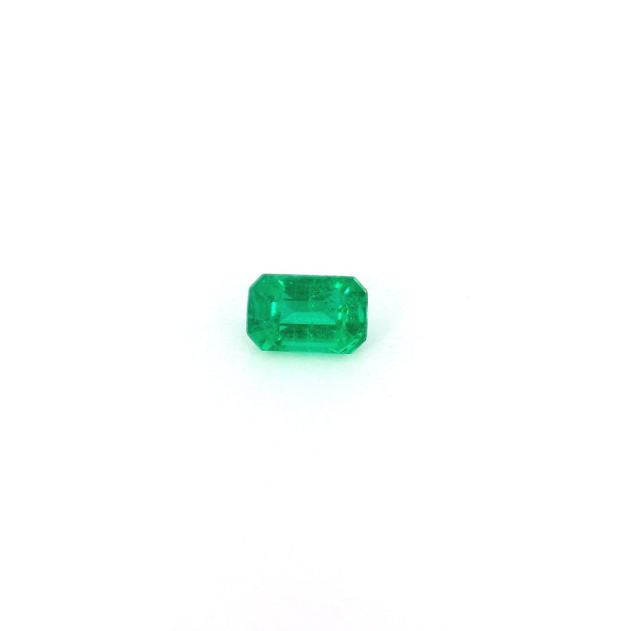 Octagonal Green Emerald 0.32ct loose gemstone