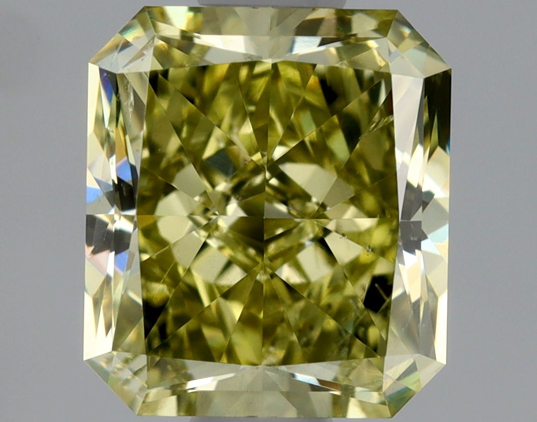 Radiant Faint Gray Natural Diamond 1.01ct SI2 loose diamond