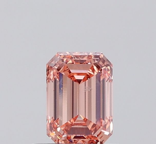 Emerald Fancy Intense Brownish Orange Lab-grown Diamond 0.7ct SI2 loose diamond