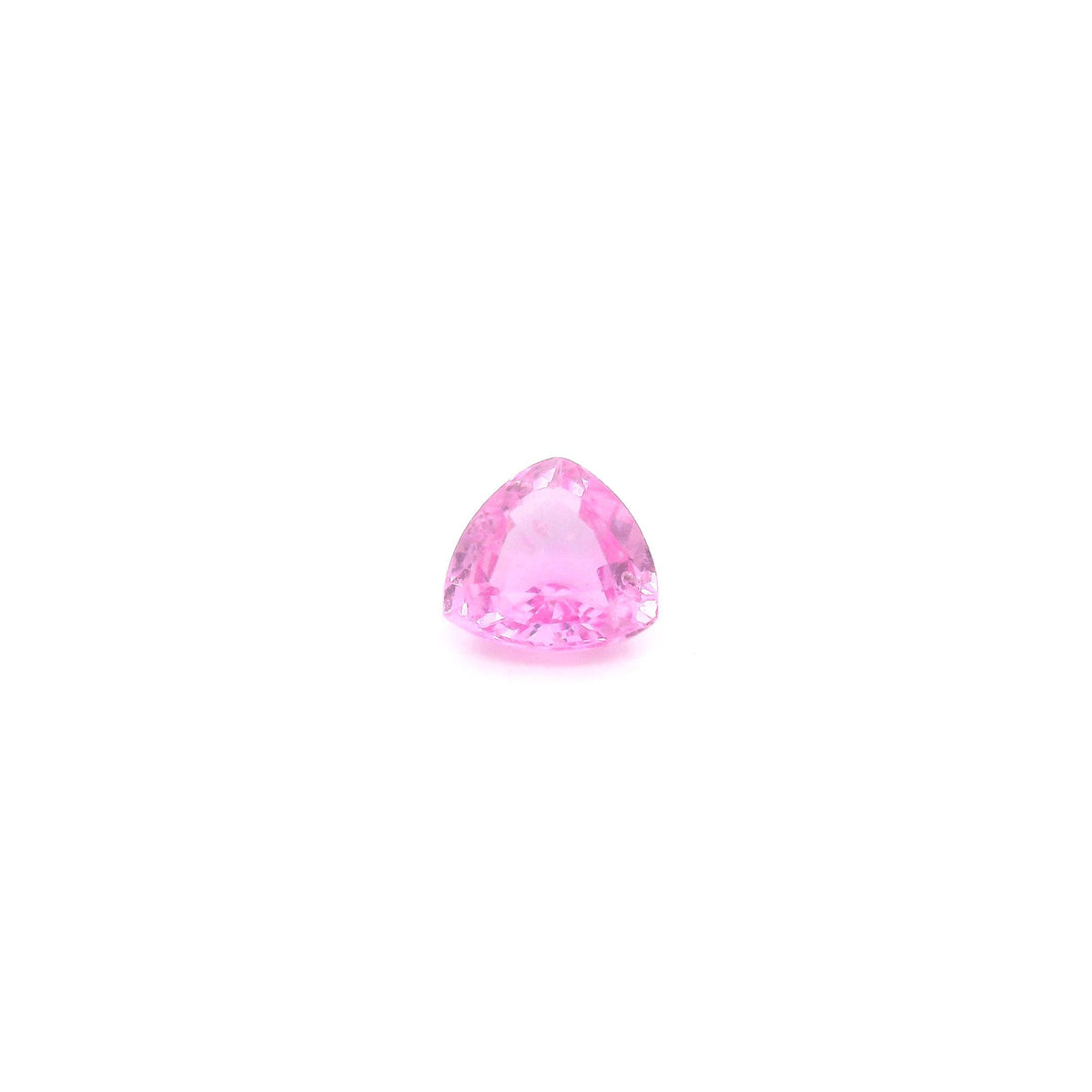 Triangular Pink Sapphire 0.52ct loose gemstone