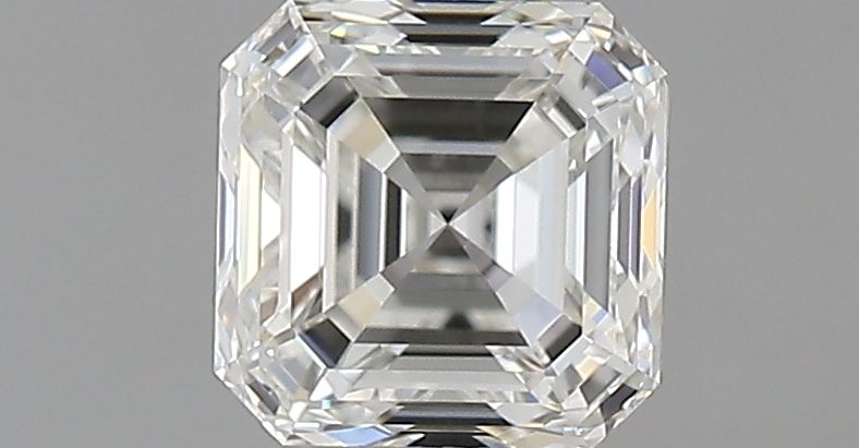 Asscher Natural Diamond 0.90ct G IF