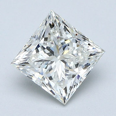 Princess Natural Diamond 1.52ct I VVS2