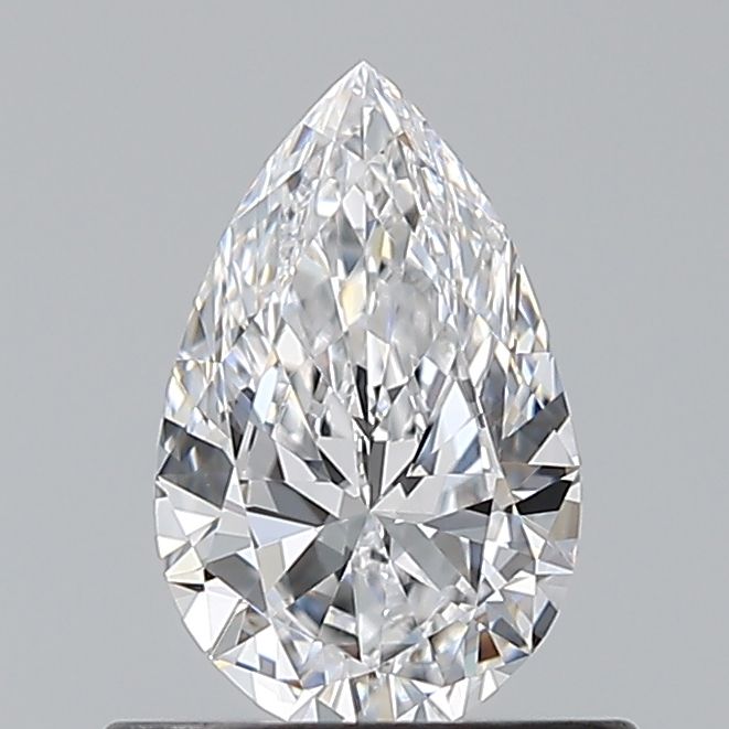 Pear Natural Diamond 0.56ct D VVS2