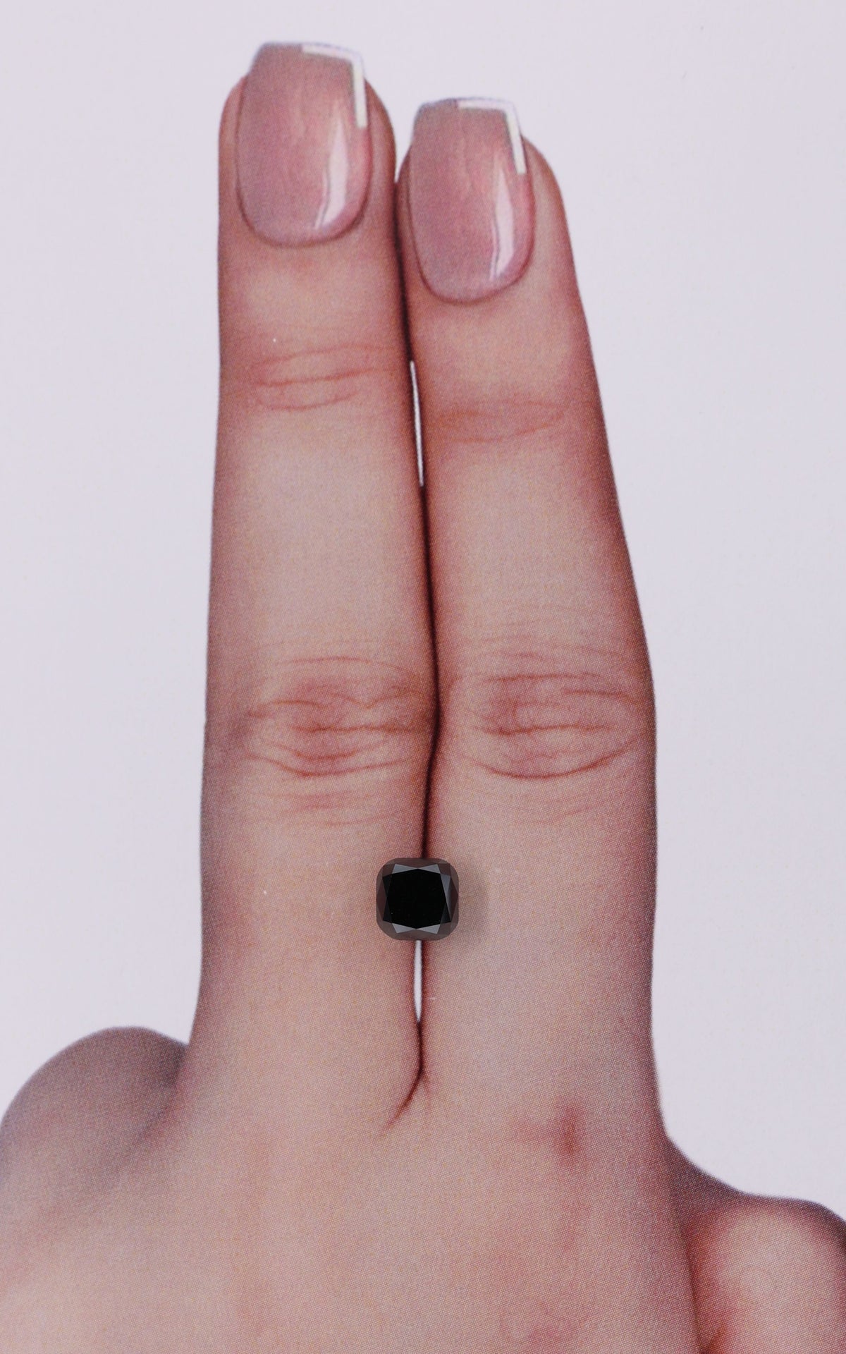Cushion Black Natural Diamond 1.42ct loose diamond