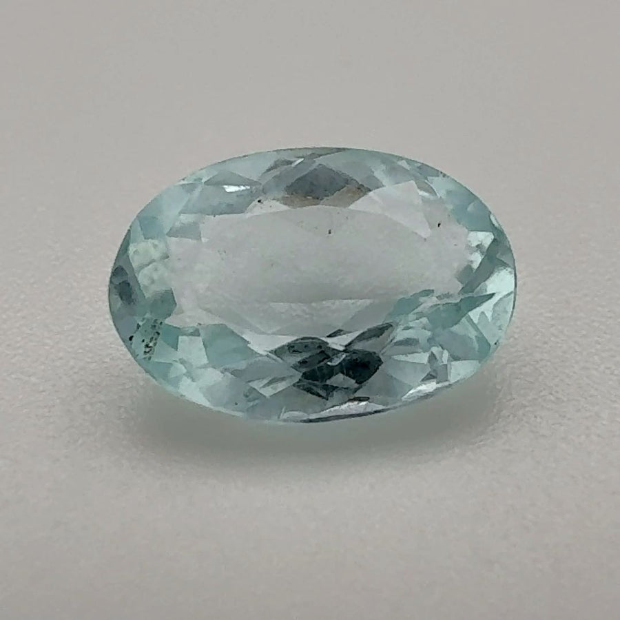 Oval Blue Aquamarine 1.555ct loose gemstone