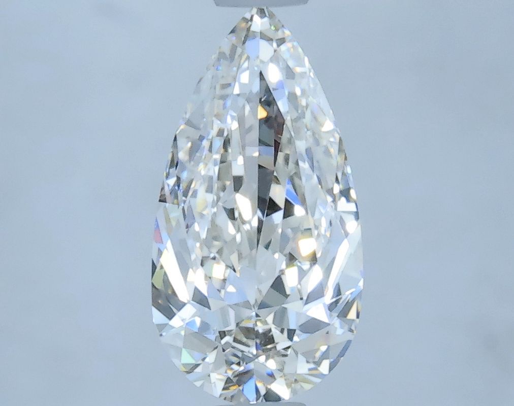 Pear Natural Diamond 0.90ct J VS1