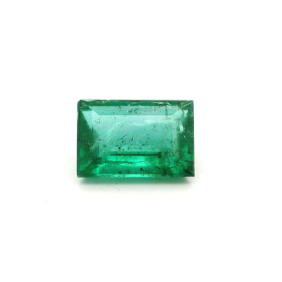 Rectangular Green Emerald 0.62ct loose gemstone