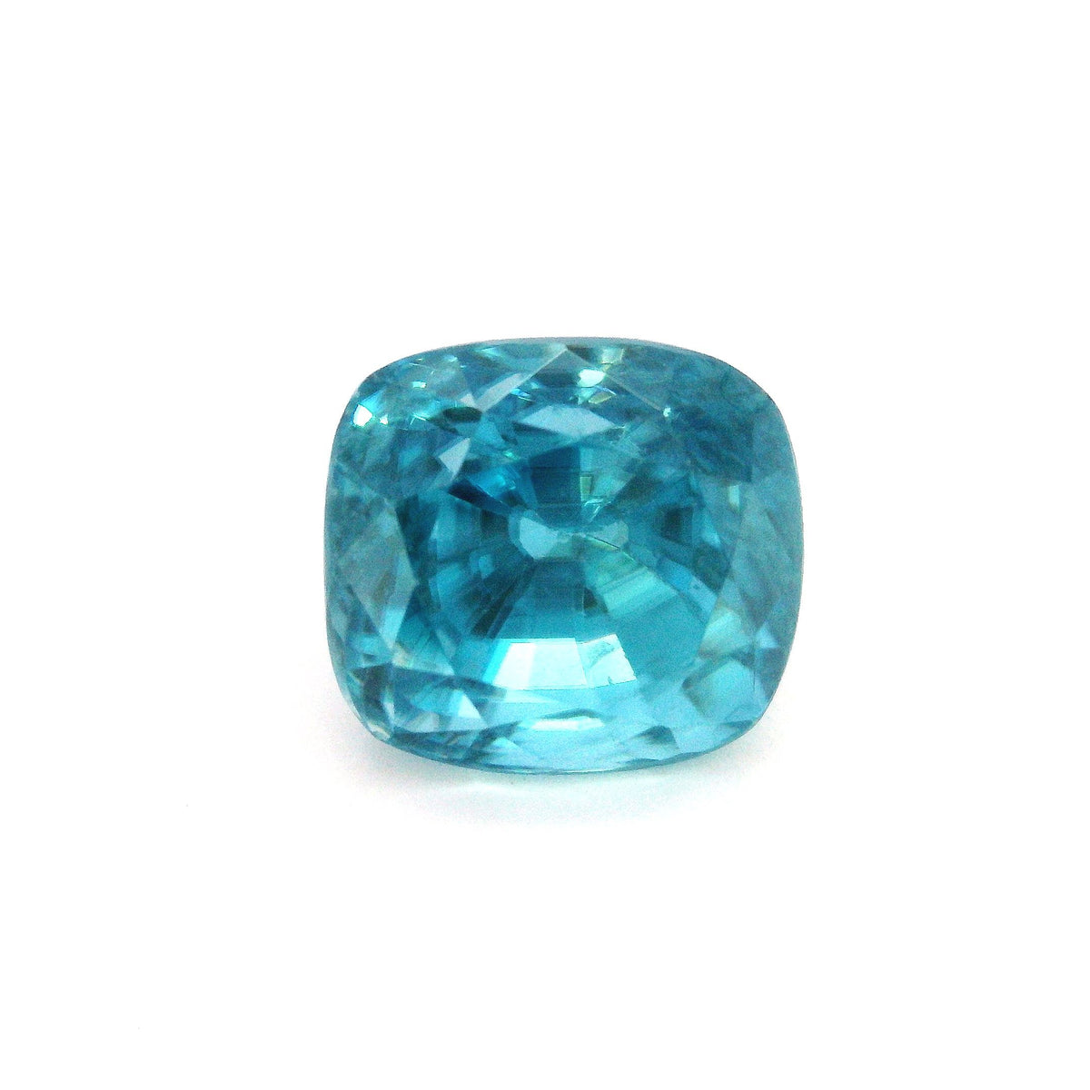 Cushion Green Zircon 9.43ct loose gemstone