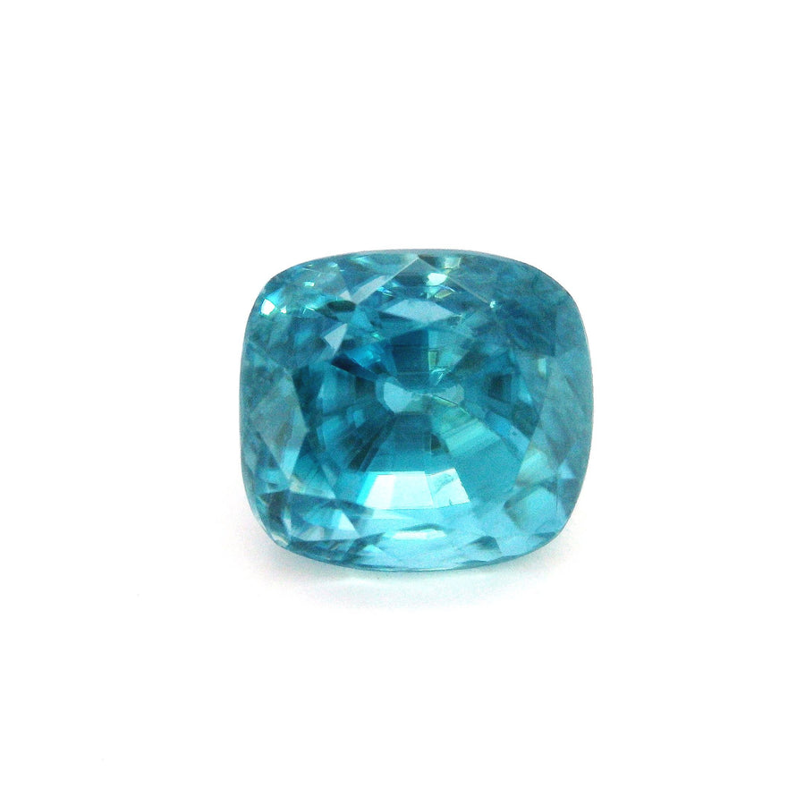 Cushion Green Zircon 9.43ct loose gemstone