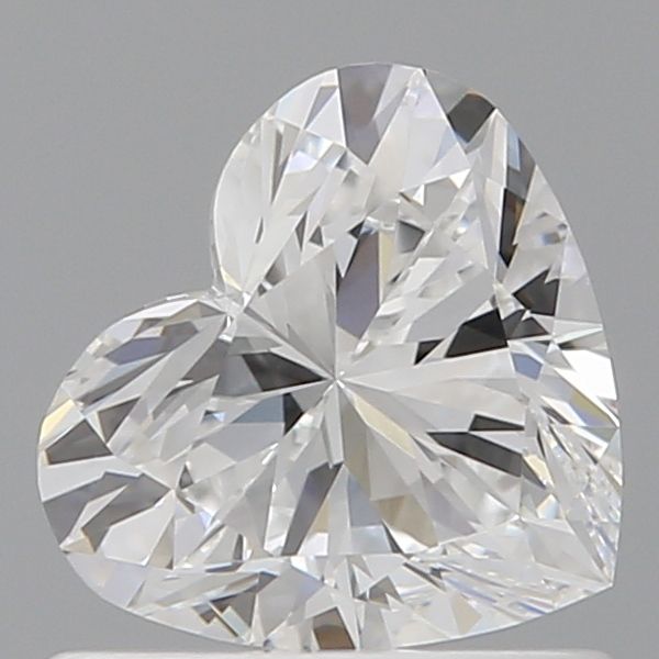 Heart Natural Diamond 0.72ct E VVS2