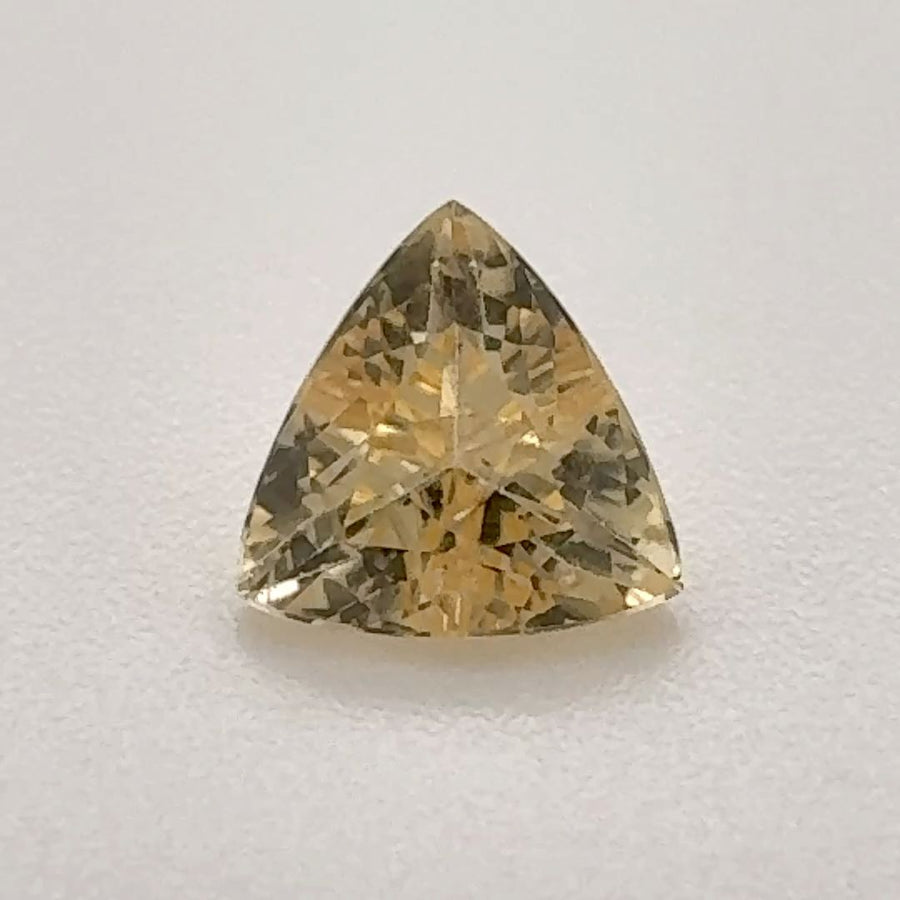 Trilliant Yellow Topaz 0.78ct loose gemstone