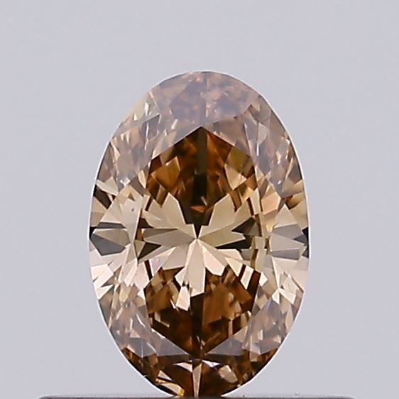 Oval Fancy Brown Natural Diamond 0.31ct SI1 loose diamond