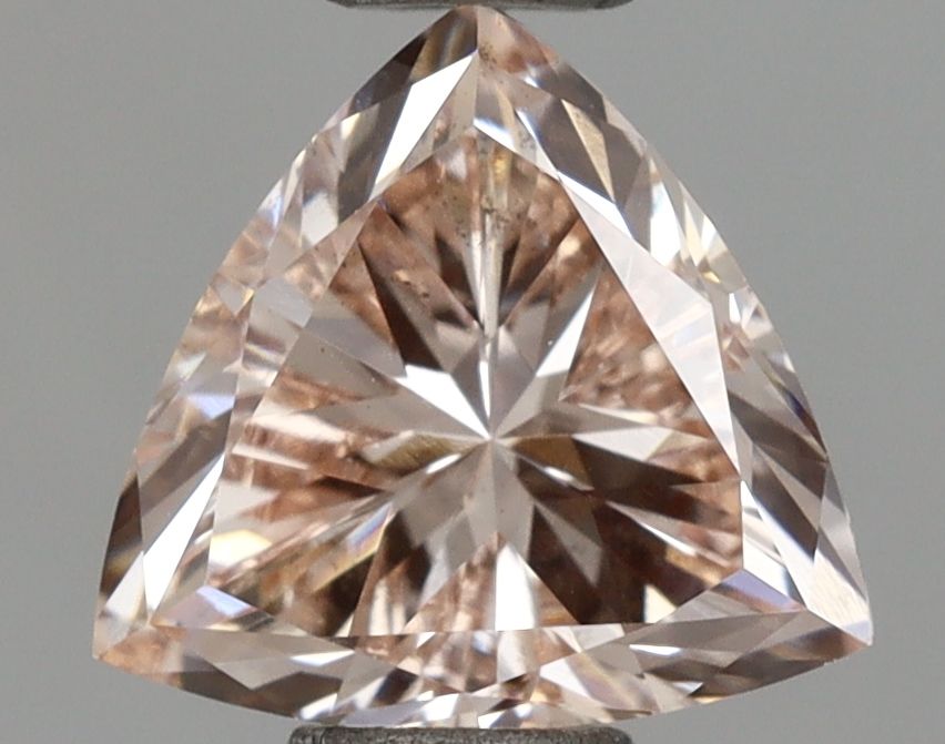 Trilliant Fancy Vivid Pink Lab-grown Diamond 1.01ct SI1 loose diamond