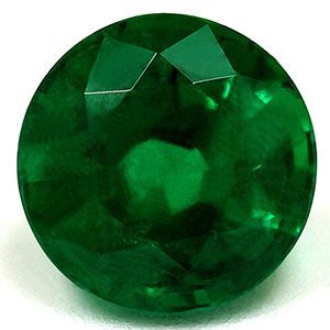 Round Green Emerald 2.43ct loose gemstone
