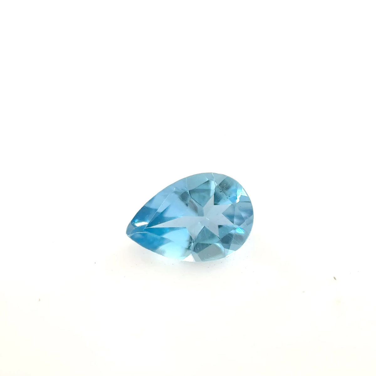 Pear Blue Aquamarine 0.28ct loose gemstone