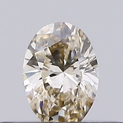 Oval Fancy Light Brown Natural Diamond 0.16ct VS1 loose diamond