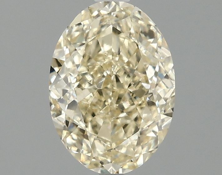 Oval Fancy Yellow Lab-grown Diamond 1.59ct VS1 loose diamond