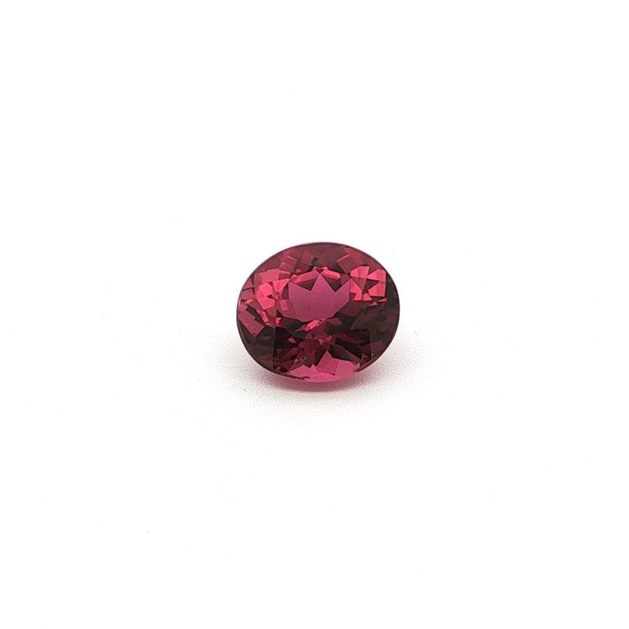 Oval Red Tourmaline 2.57ct loose gemstone