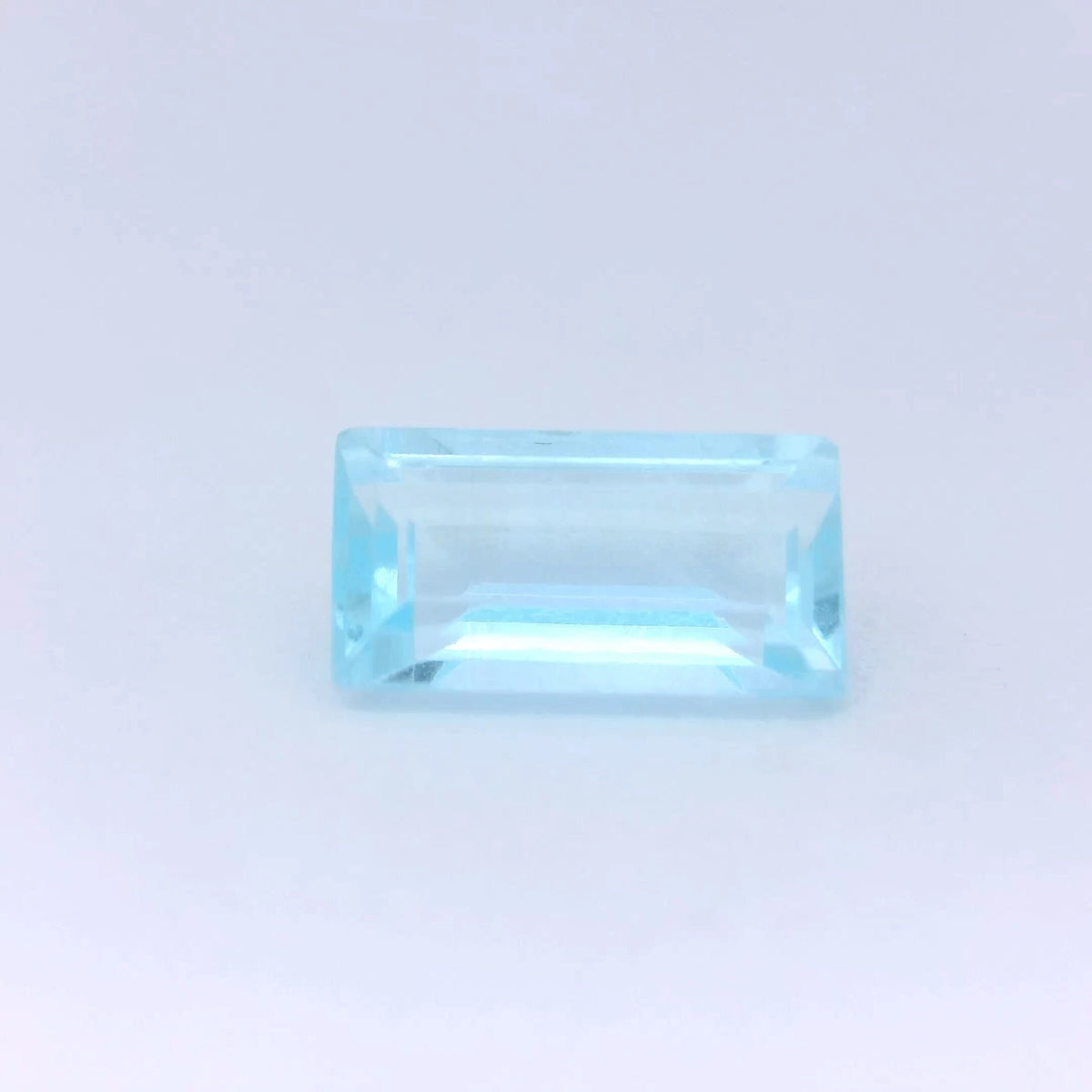 Baguette Blue Aquamarine 1.6ct loose gemstone