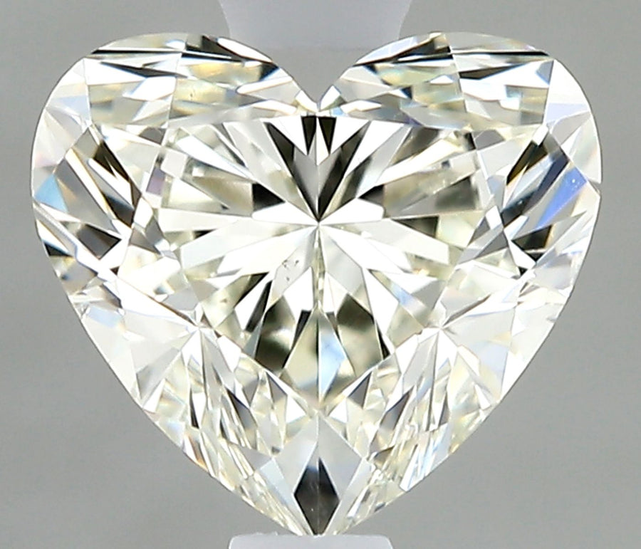 Heart Natural Diamond 0.71ct J VS2