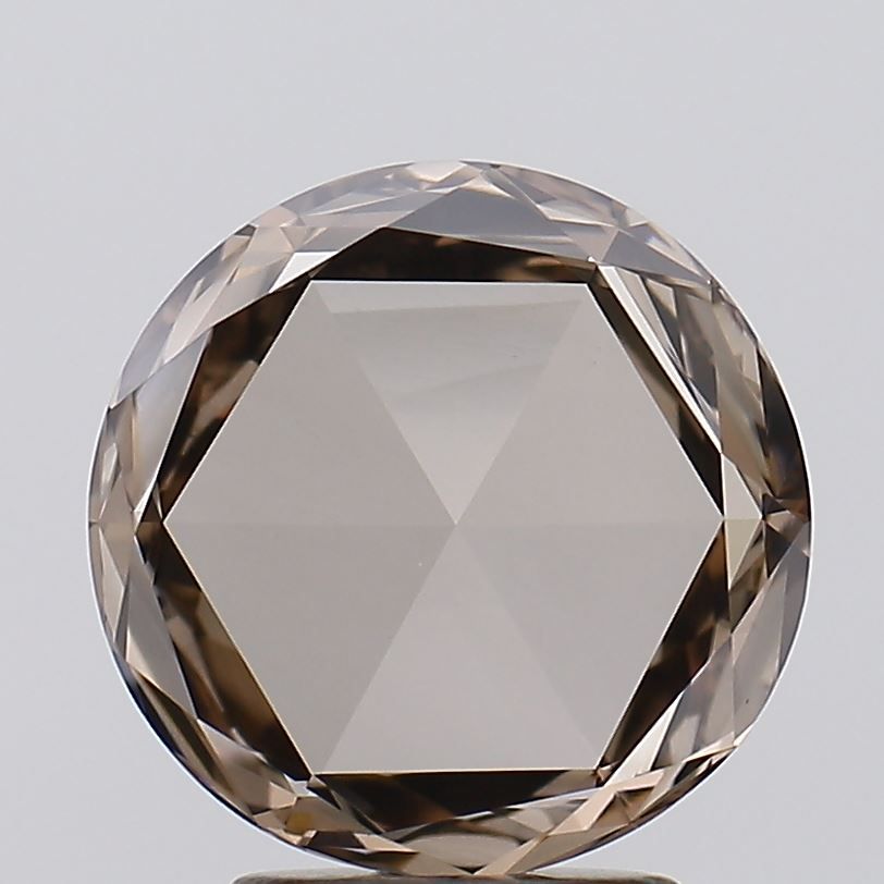 Rose Fancy Light Brown Lab-grown Diamond 2.51ct VVS2 loose diamond