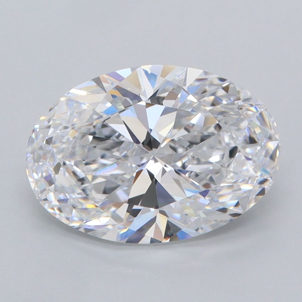 Oval Lab-Grown Diamond 2.56ct D FL