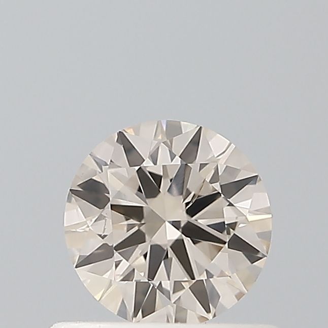 Round Fancy Light Brown Natural Diamond 0.5ct SI1 loose diamond