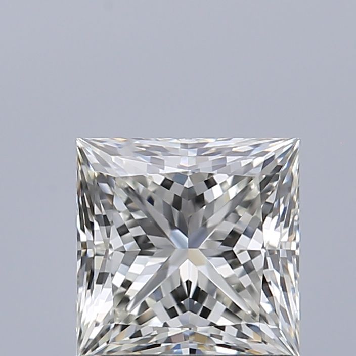 Princess Natural Diamond 0.81ct H IF