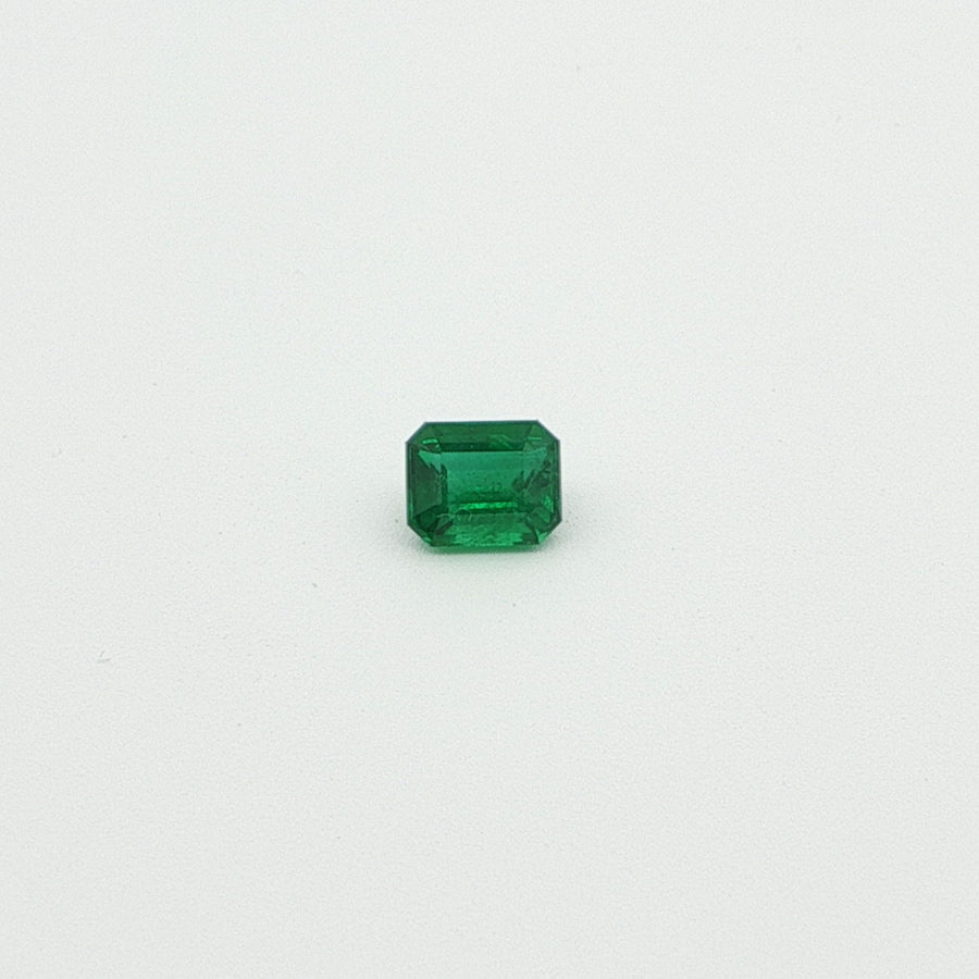 Octagonal Green Emerald 0.5ct loose gemstone