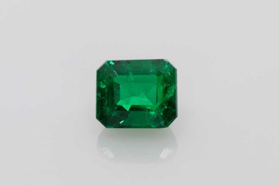 Octagonal Green Emerald 1.5ct loose gemstone