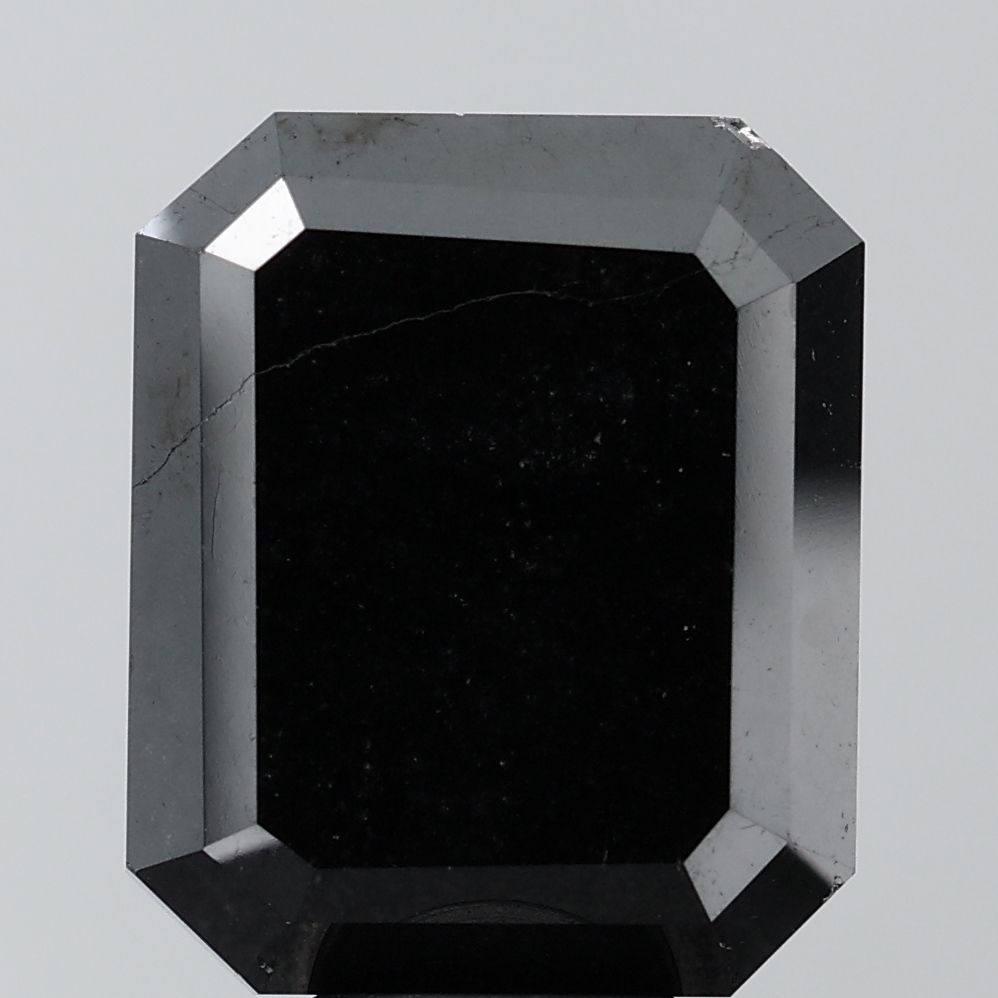 Emerald Fancy Black Natural Diamond 11.43ct VS2 loose diamond