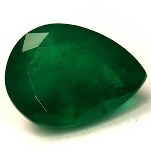 Pear Green Emerald 4.03ct loose gemstone