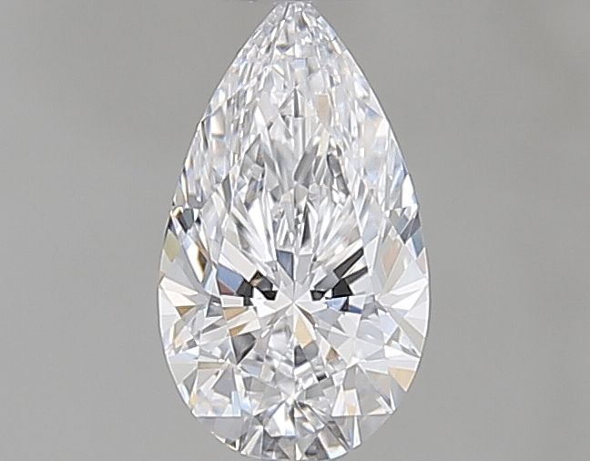 Pear Natural Diamond 0.30ct D IF