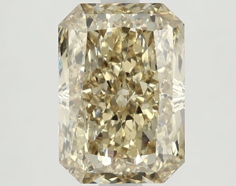 Radiant Fancy Vivid Yellow Lab-grown Diamond 2.55ct VS2 loose diamond