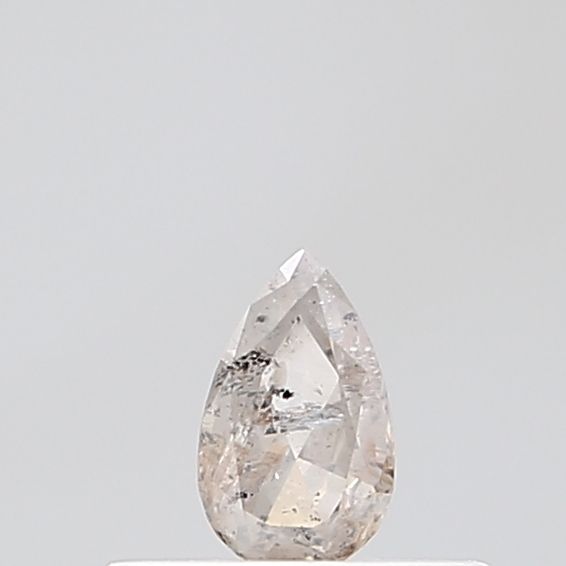 Pear Salt And Pepper Natural Diamond 0.22ct VVS2 loose diamond